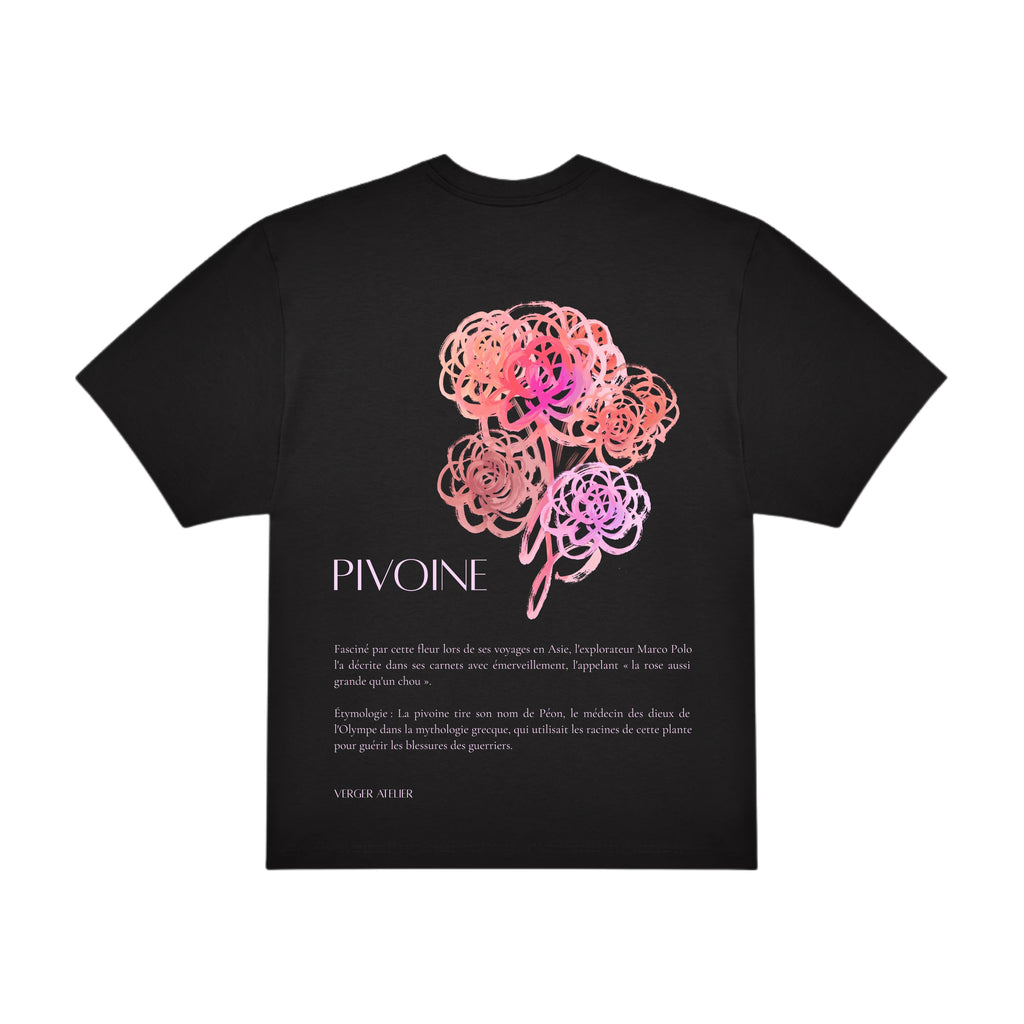 T-shirt Pivoine